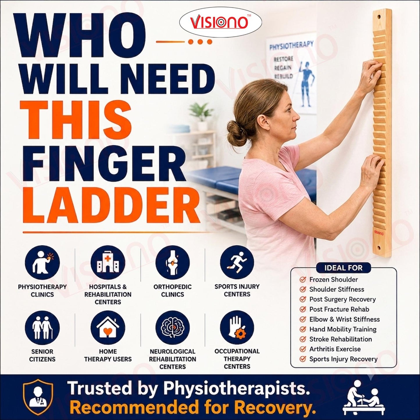 Wooden Finger Ladder