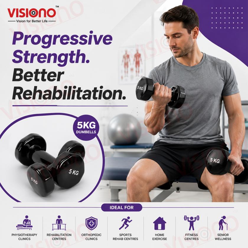 Vinyl Dumbells (Per KG)