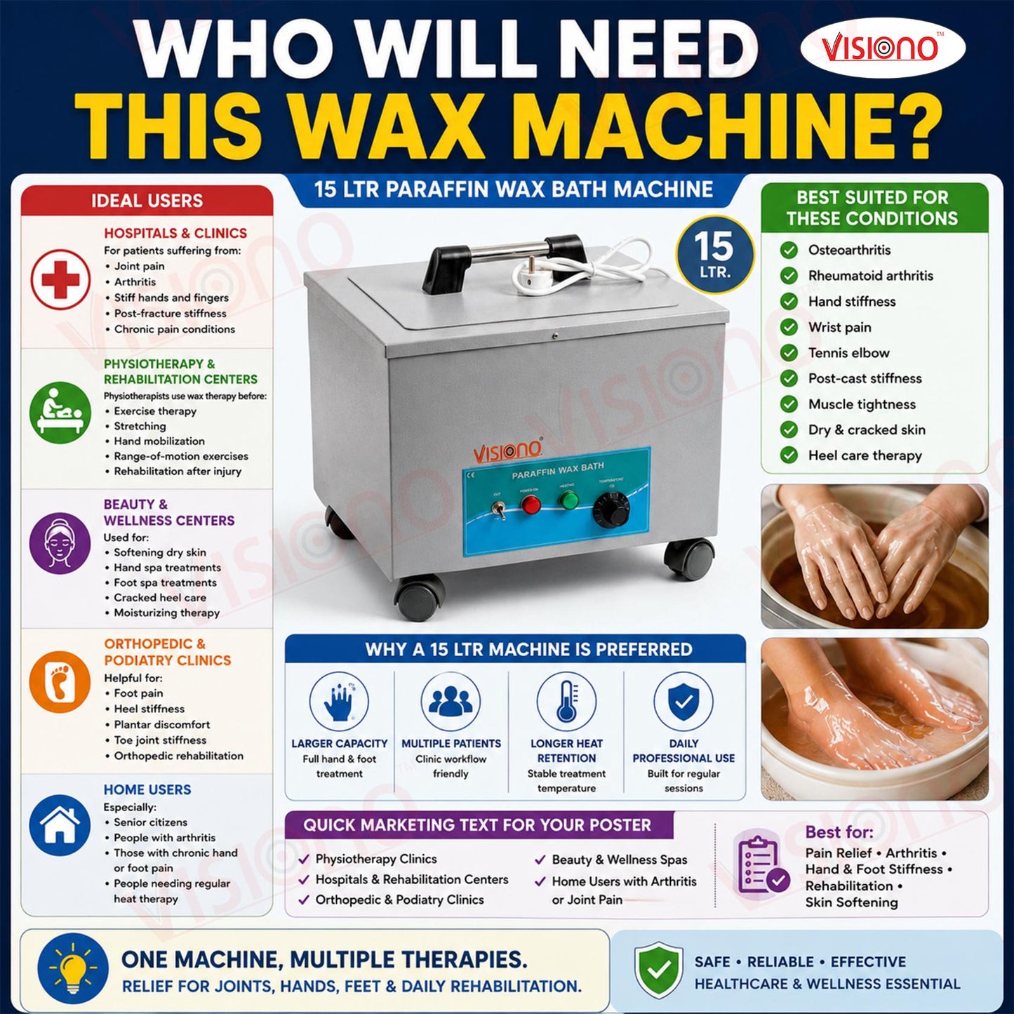 WAX BATH 15 Ltr.