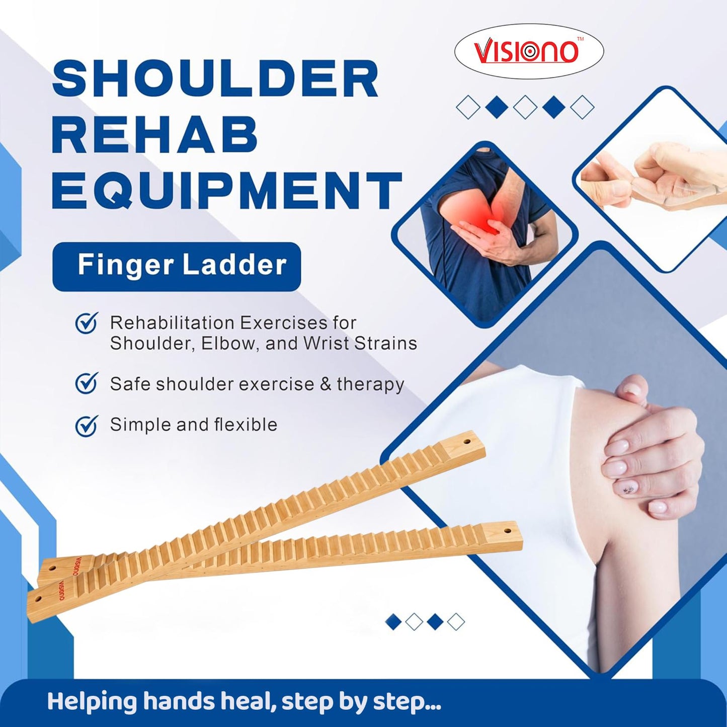 Wooden Finger Ladder
