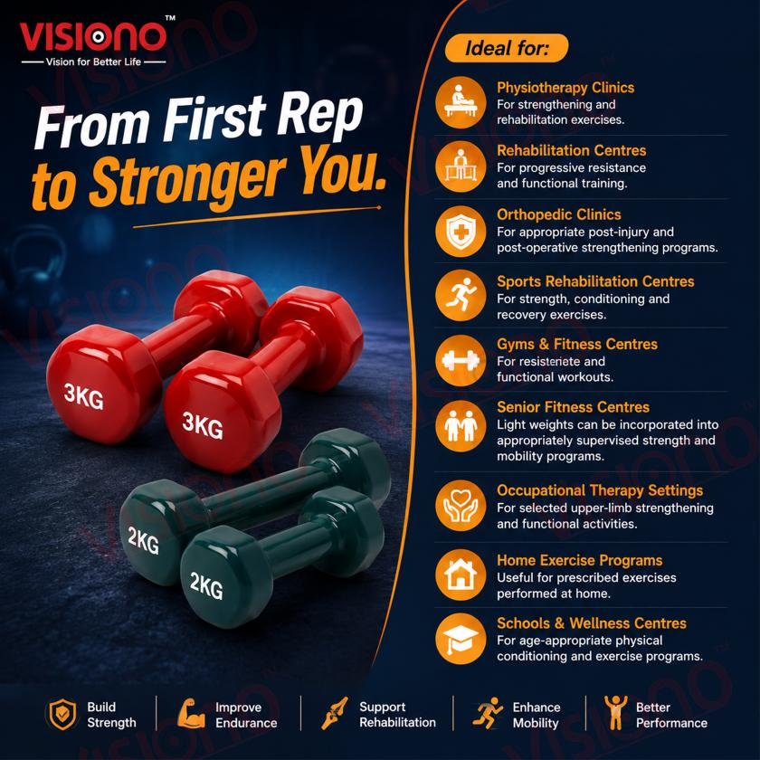 Vinyl Dumbells (Per KG)