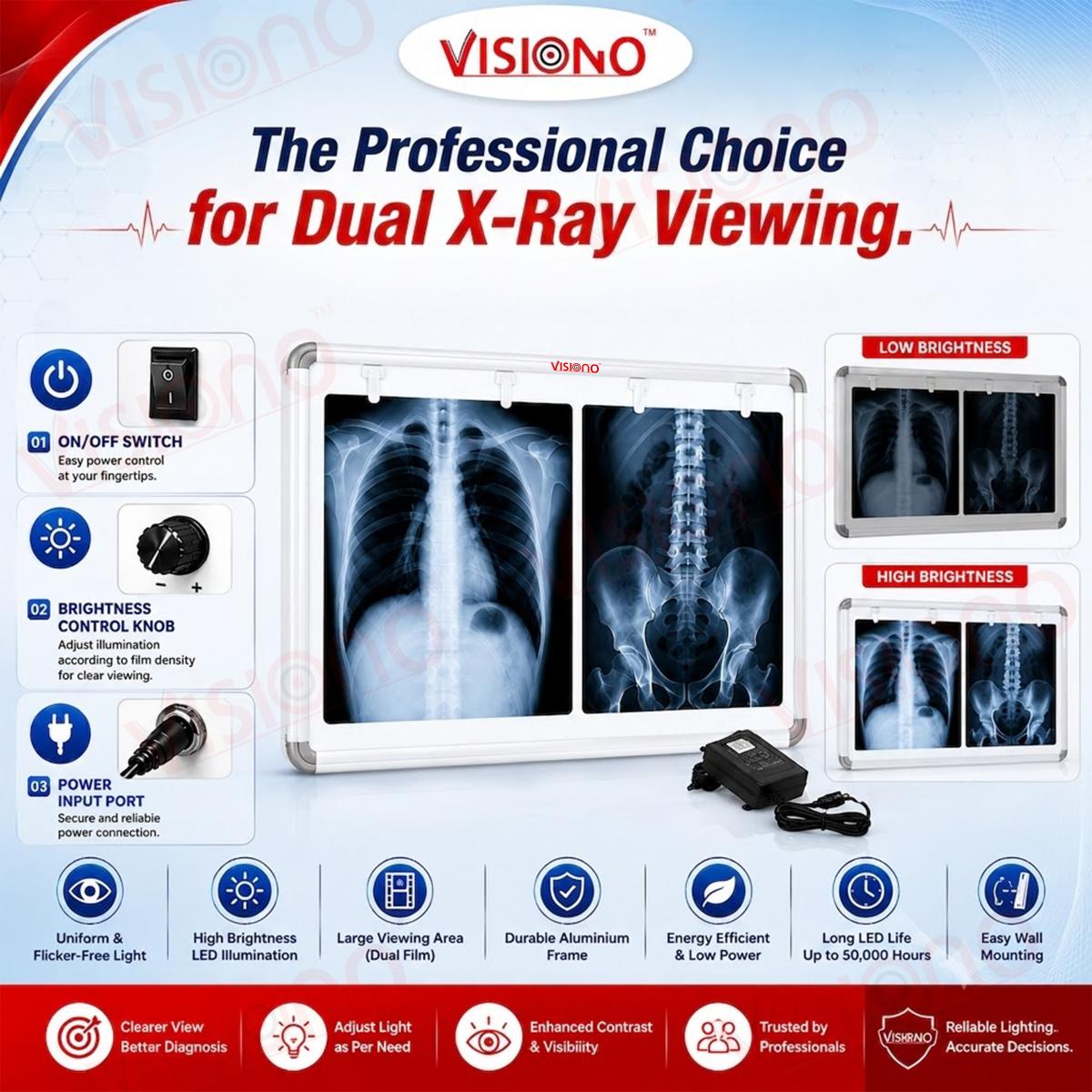 DOUBLE X RAY VIEW ILLUMINATOR 17''X29''