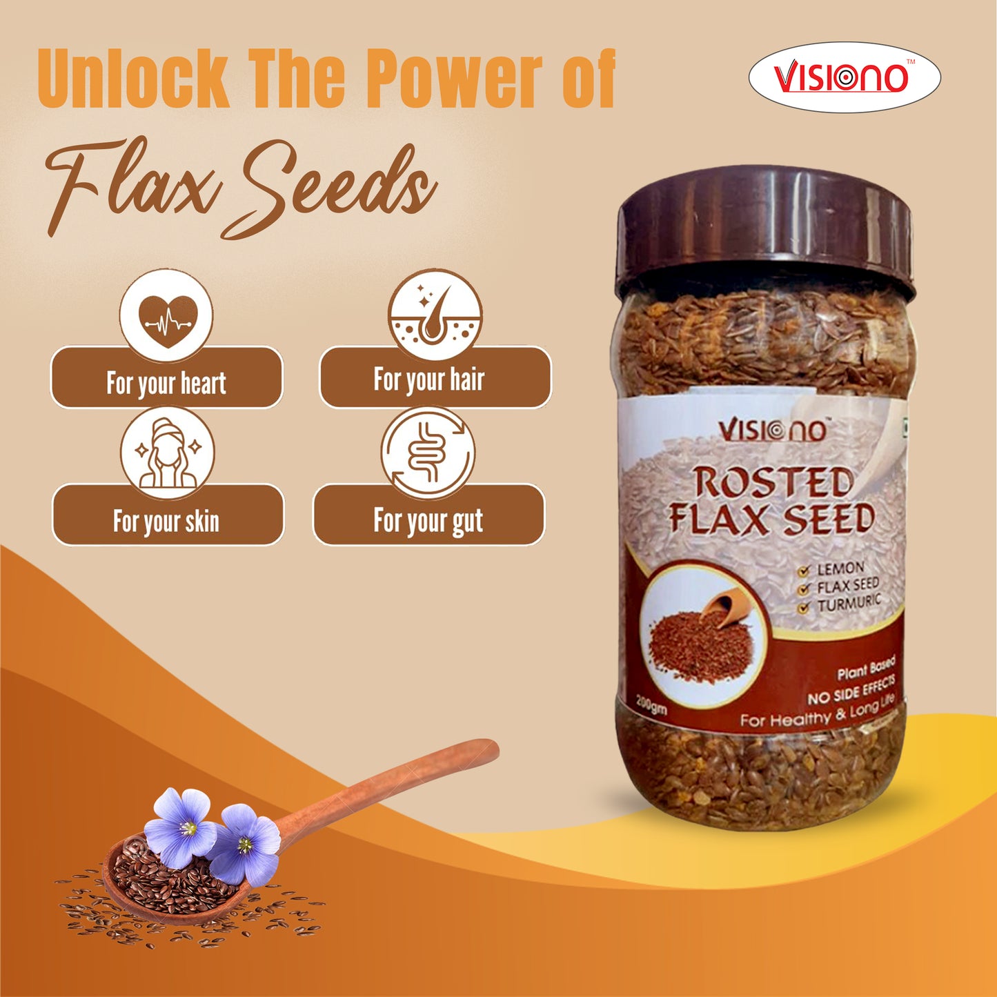 Flaxseed Roasted